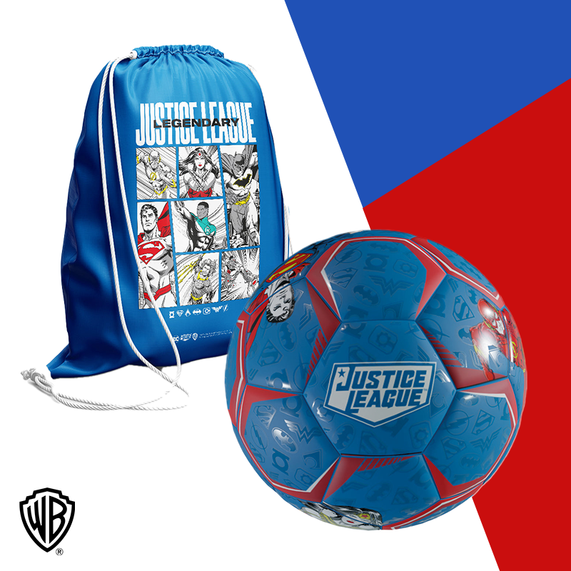 Promo Mochila + Pelota Justice League